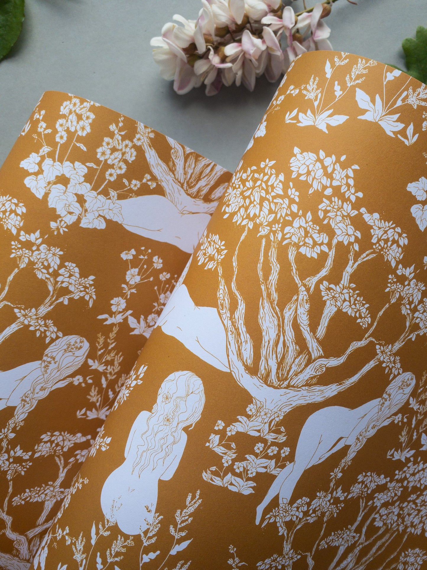 Flora Wrapping Paper