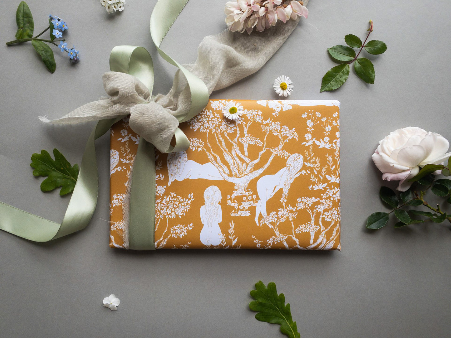 Flora Wrapping Paper