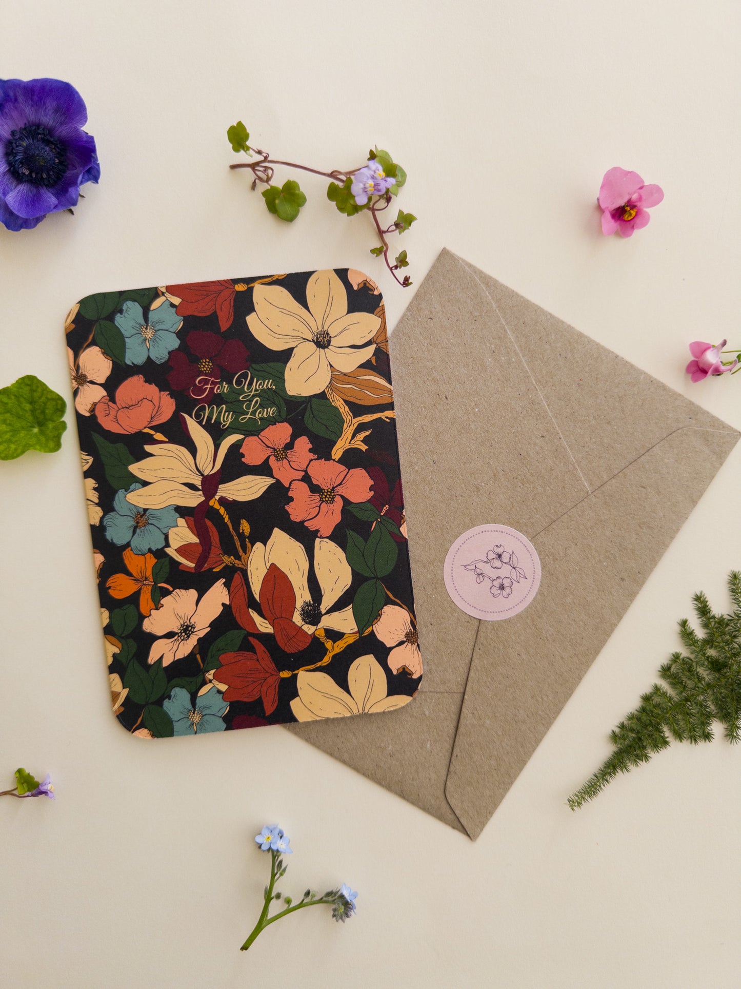 'For You, My Love' Card