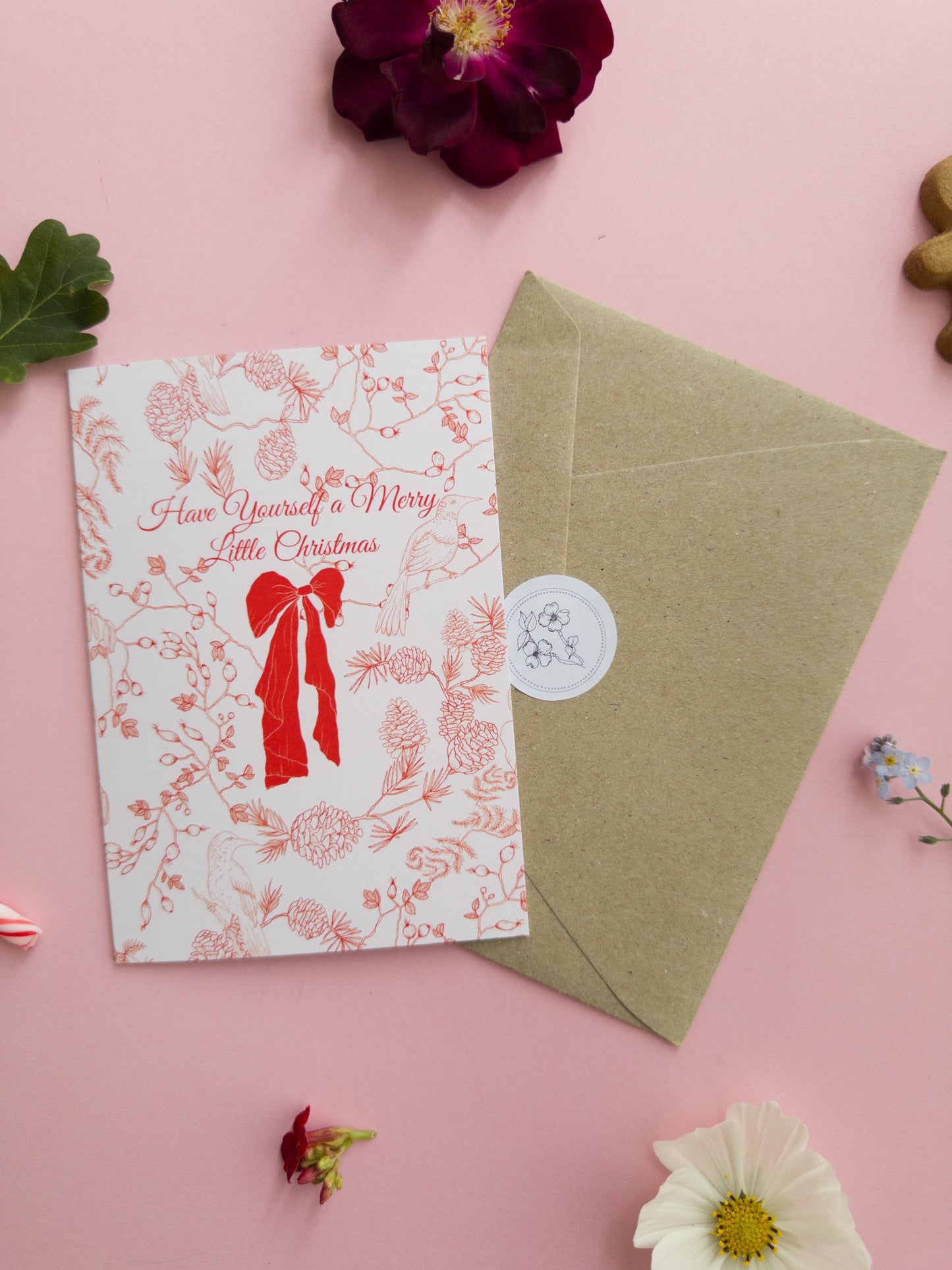 "Merry Little Christmas" Greeting Card