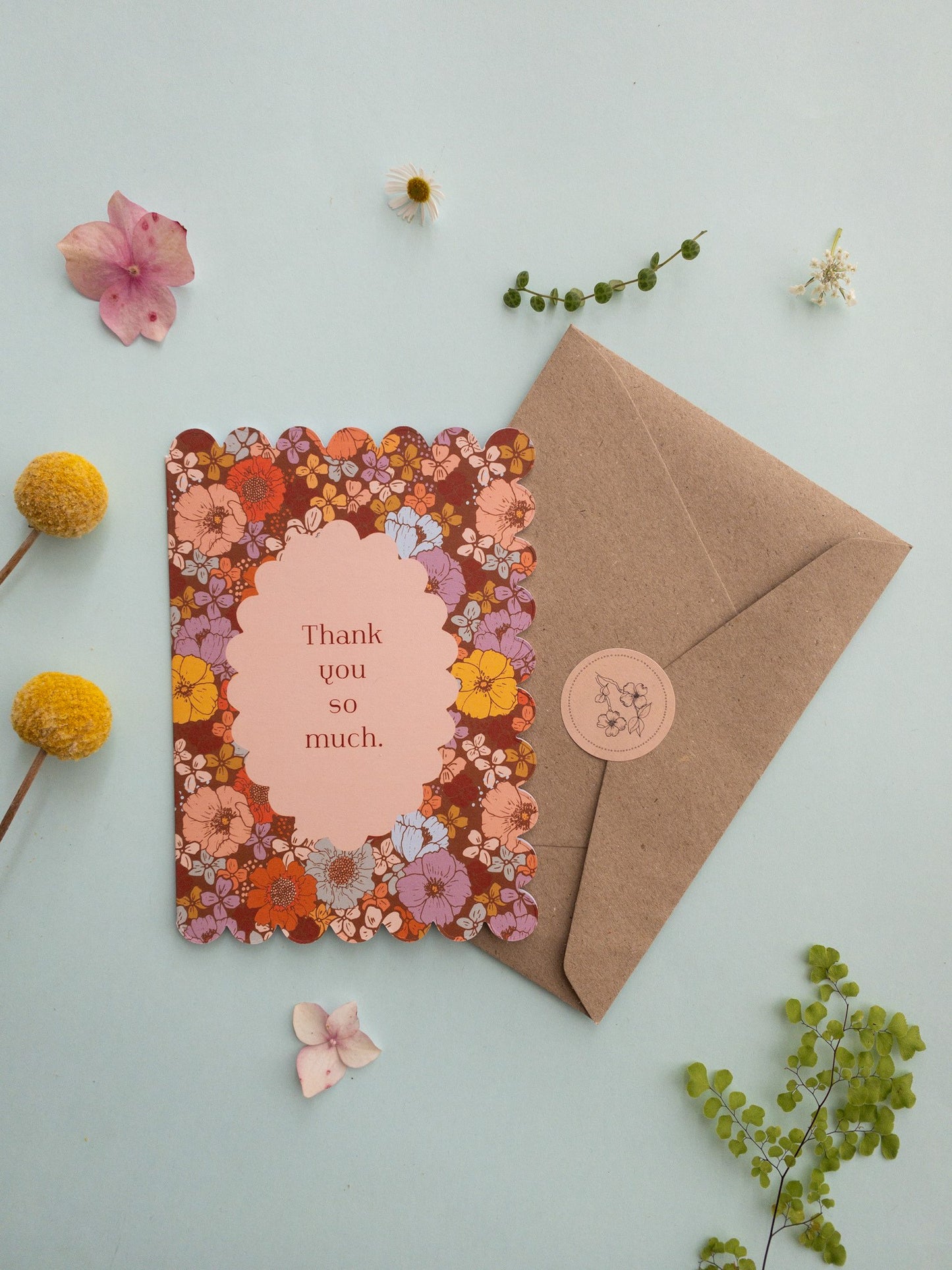 ‘Thank You So Much’ Greeting Card