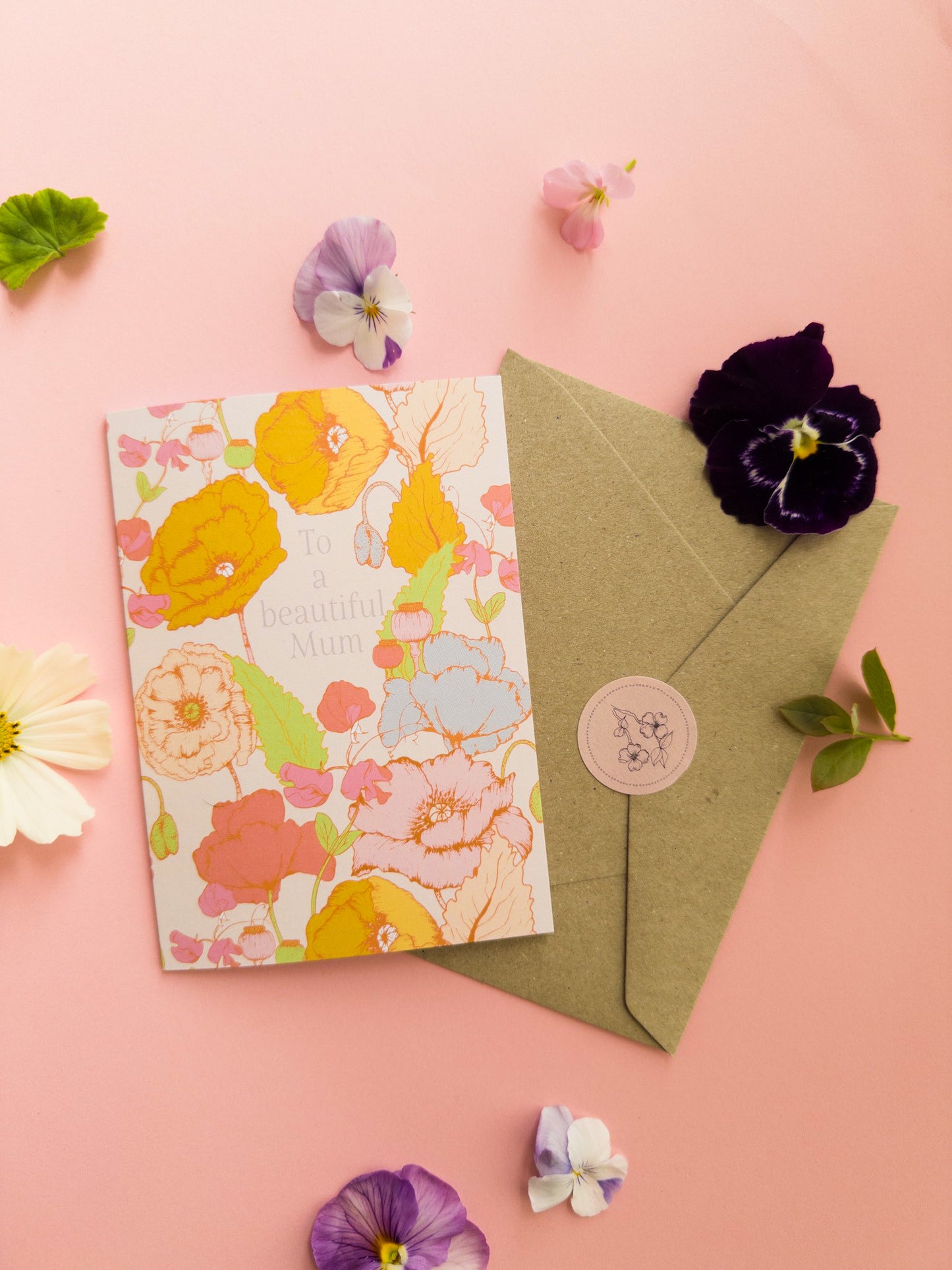 'To a Beautiful Mum' Card