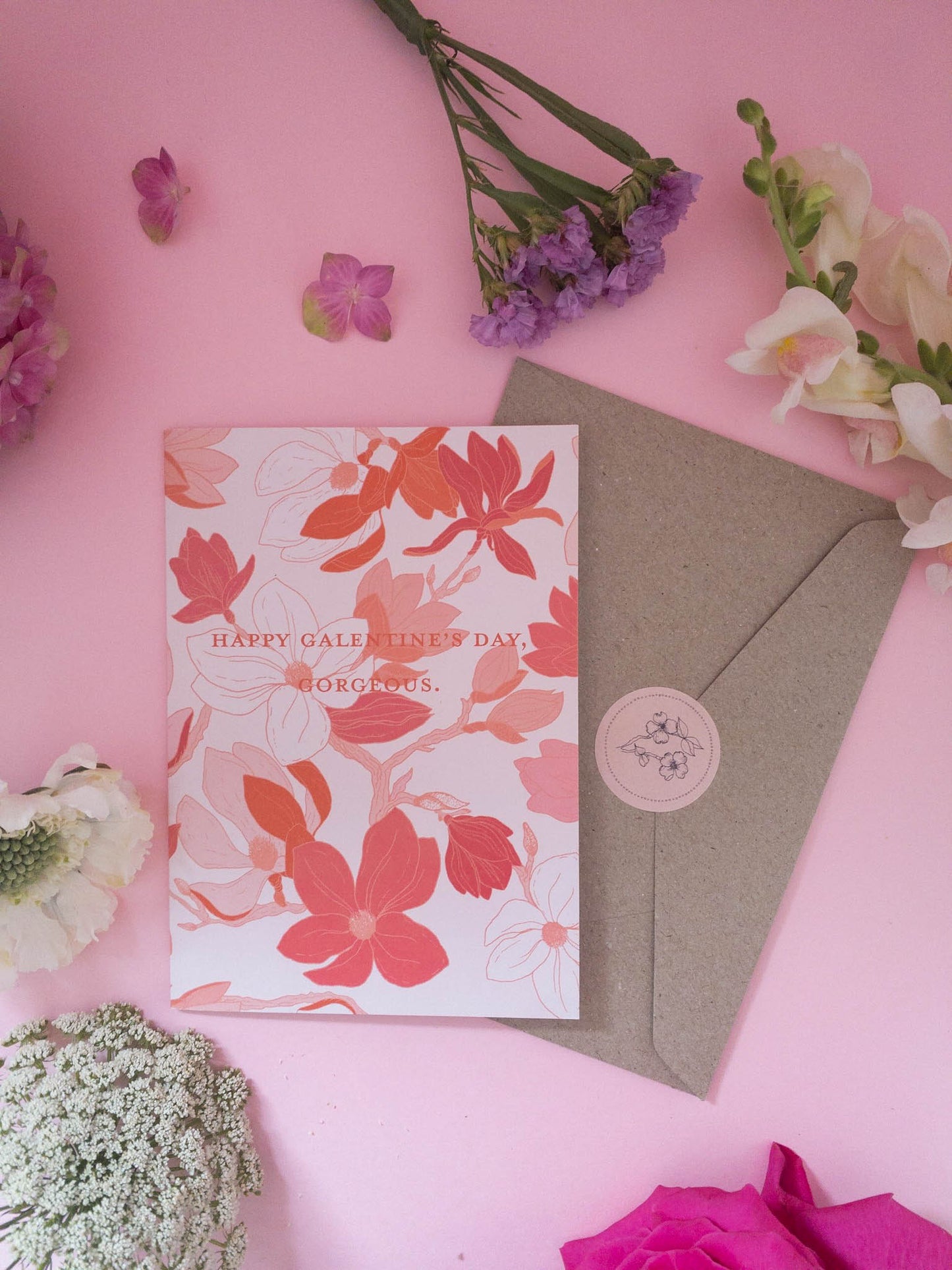 'Happy Galentine's Day, Gorgeous' Card