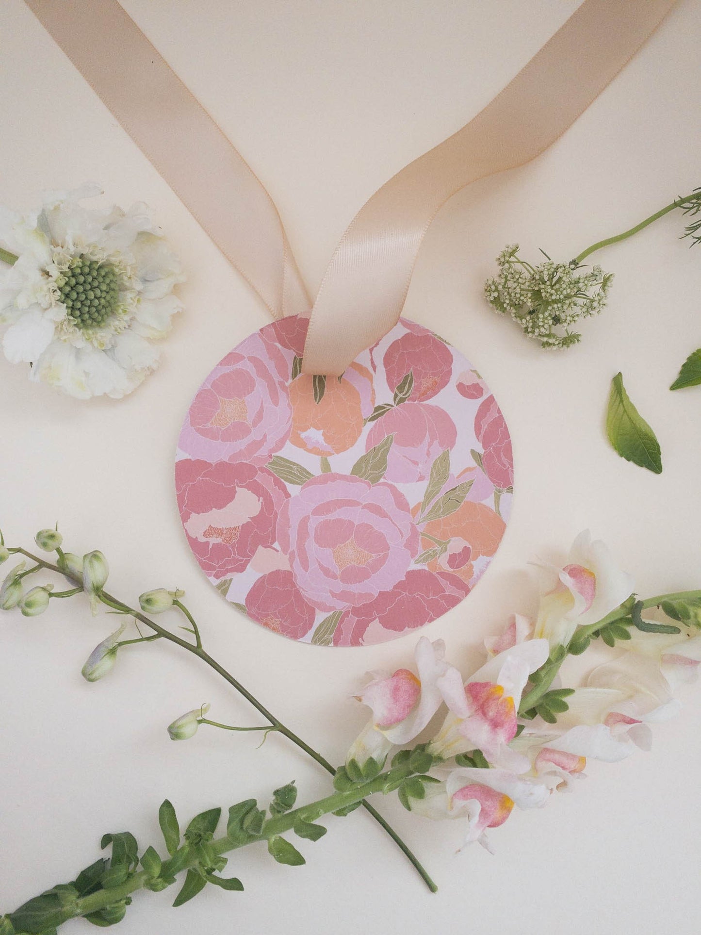 Peony Please Gift Tags