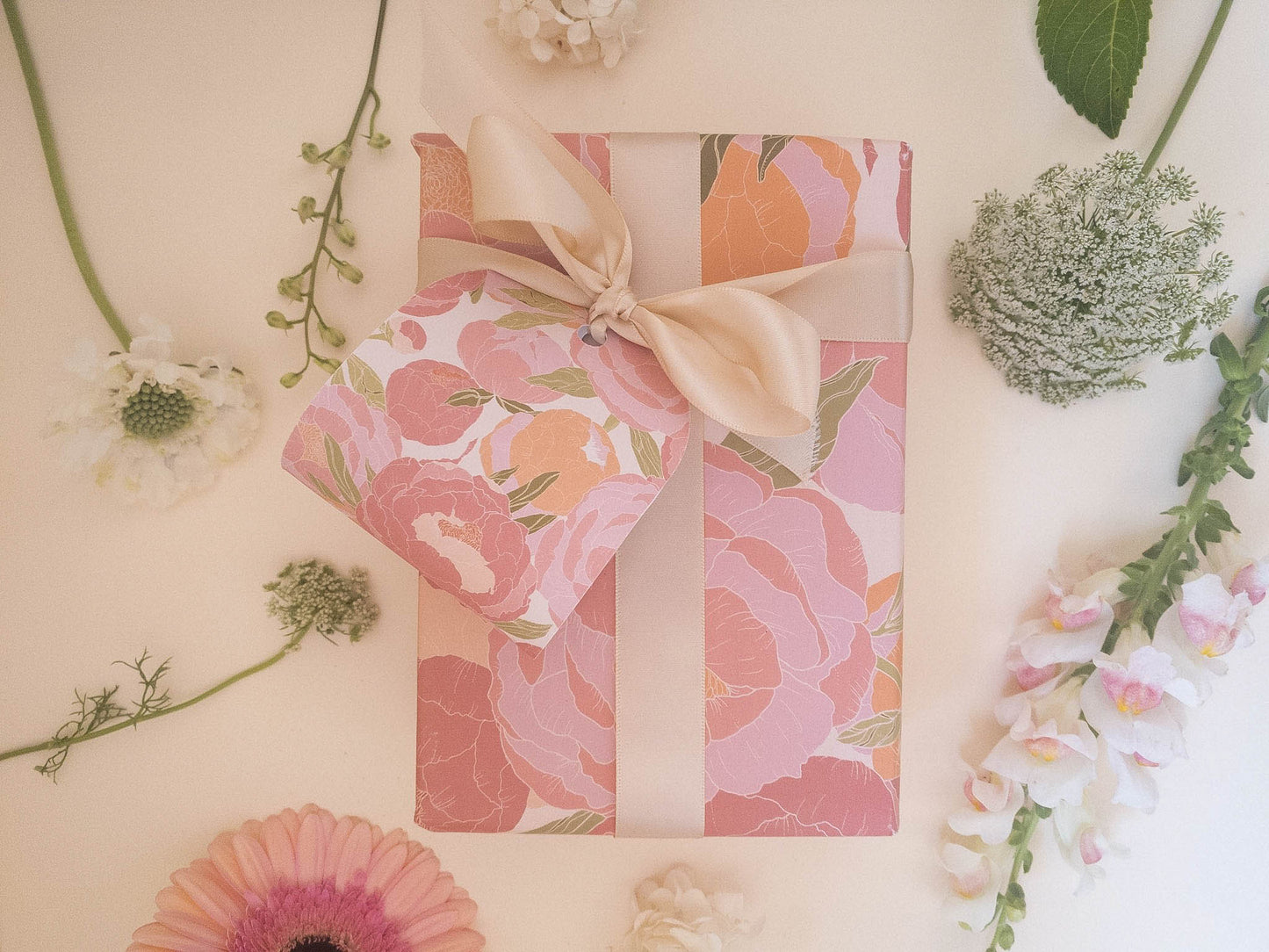 Peony Please Gift Tags