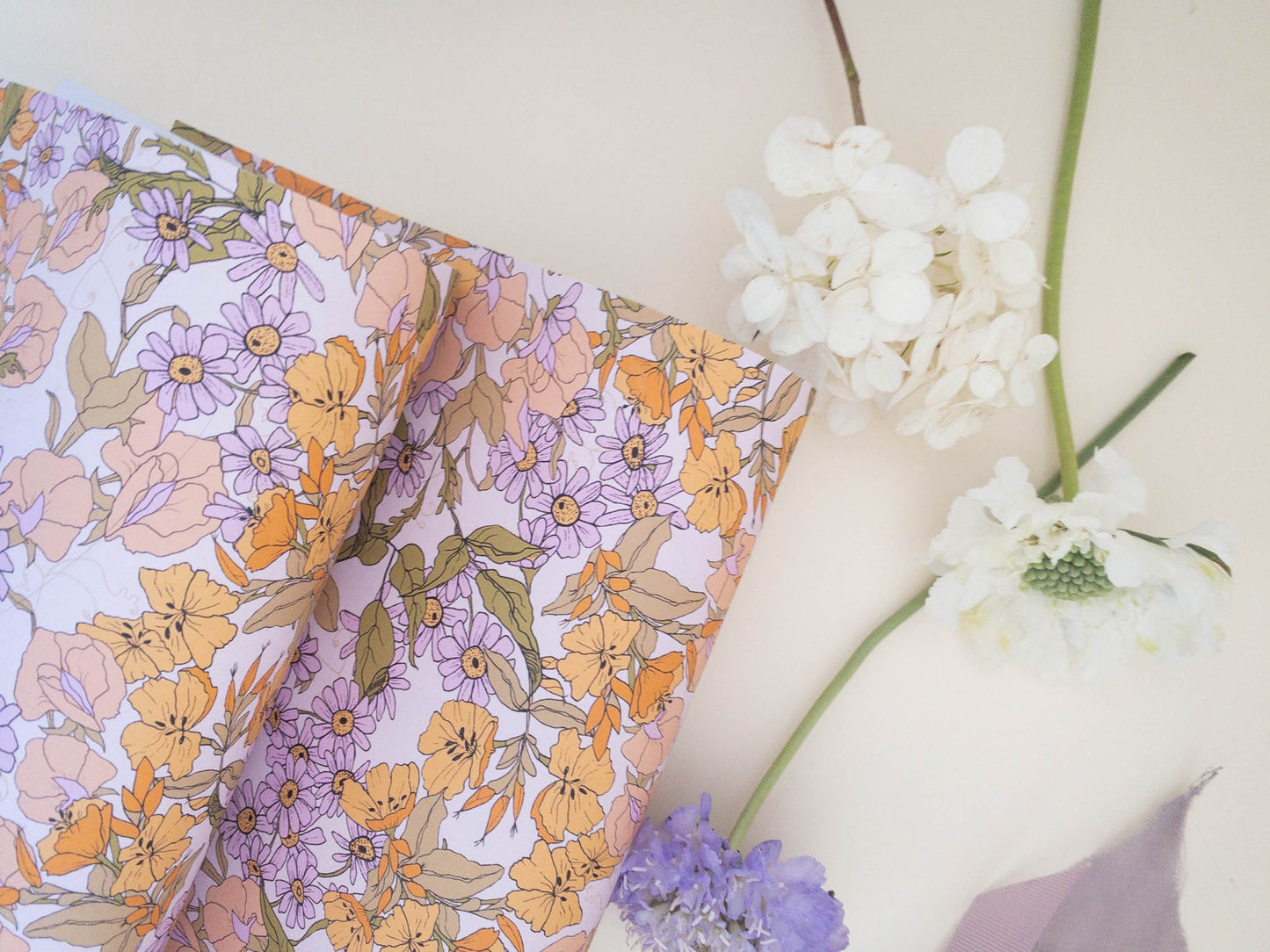 Primrose Garden Wrapping Paper