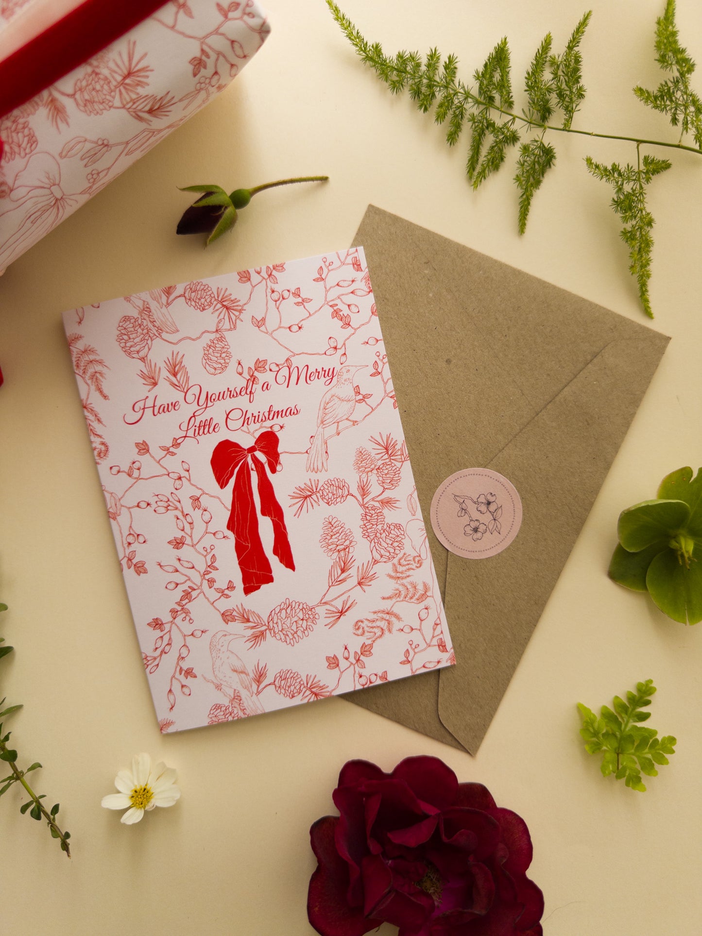 "Merry Little Christmas" Greeting Card