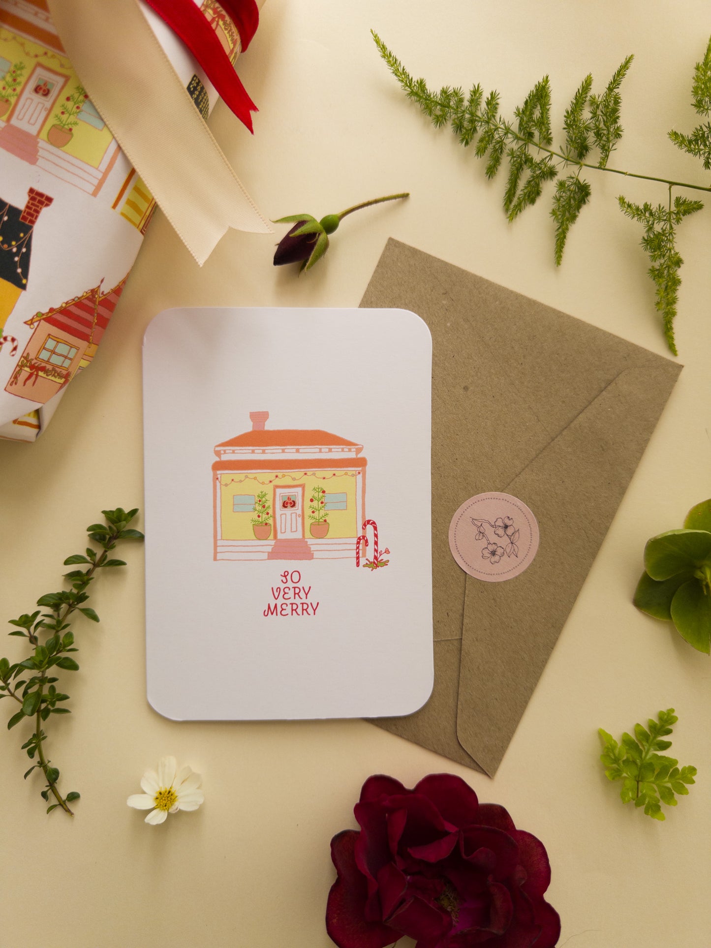 So Very Merry Christmas Card