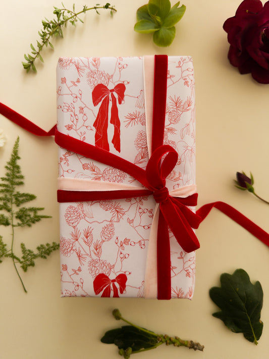 "In the Mistletoe Christmas" Wrapping Paper