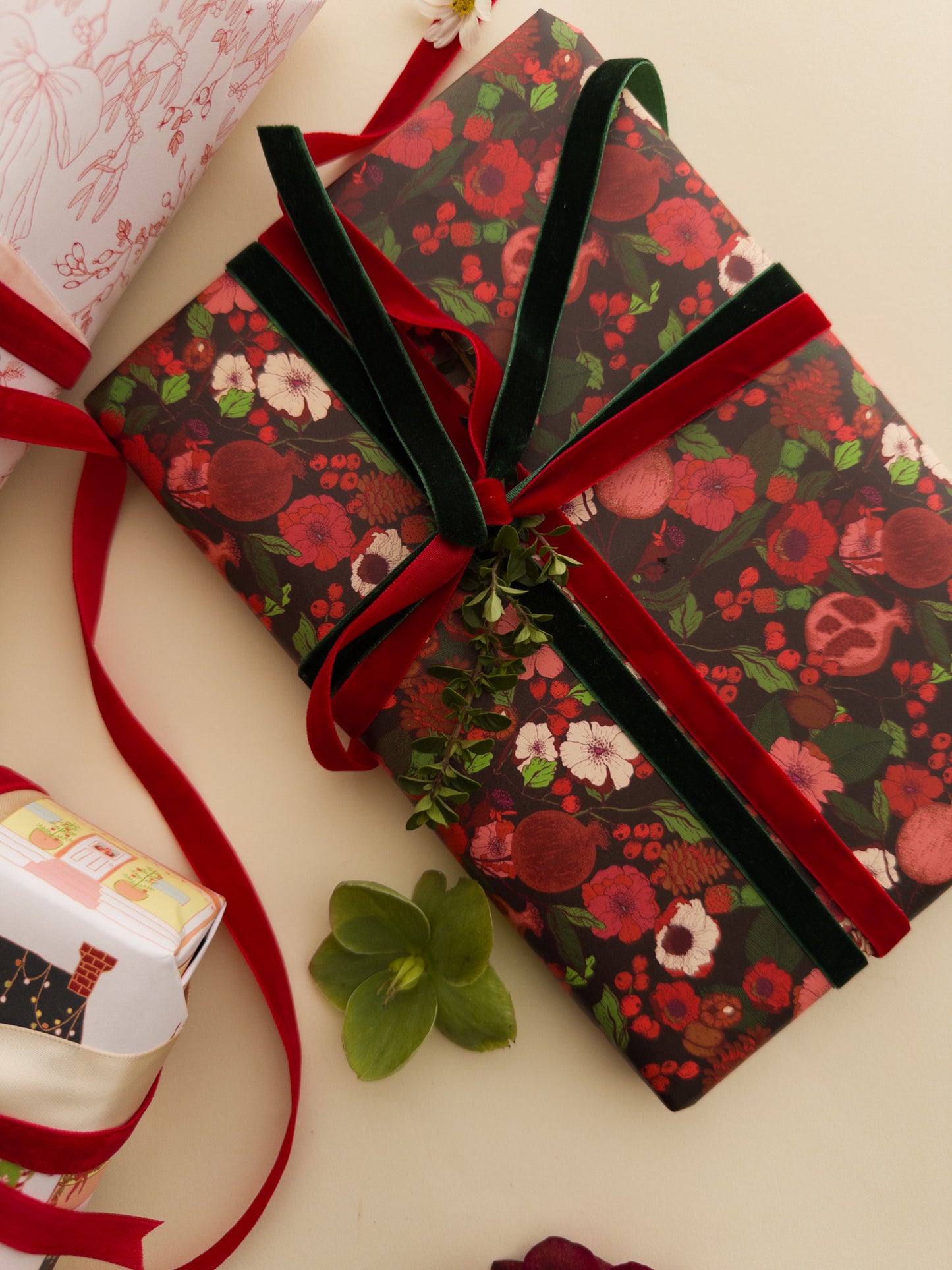 "Christmas Table" Wrapping Paper