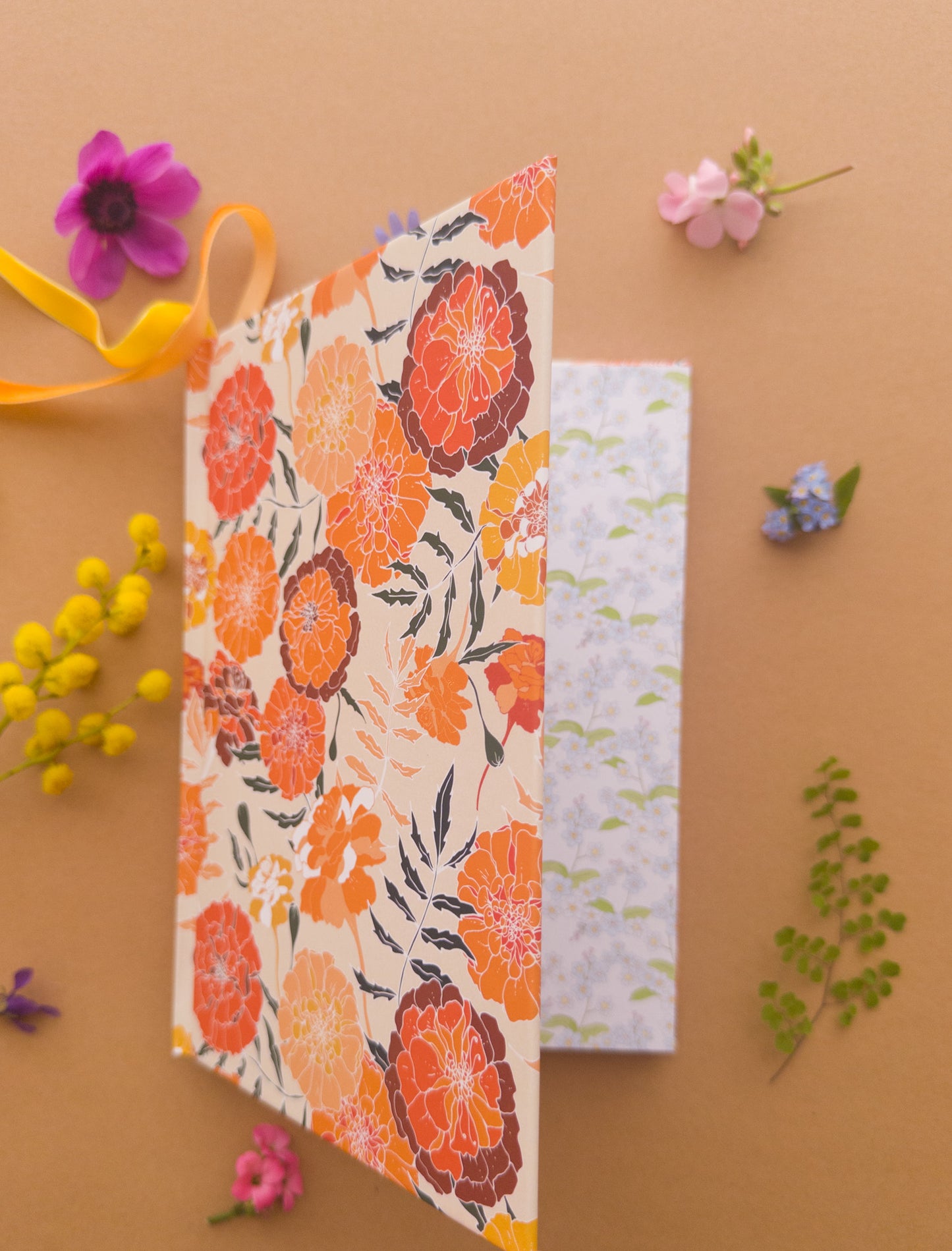 'Summer Marigold' A5 Journal