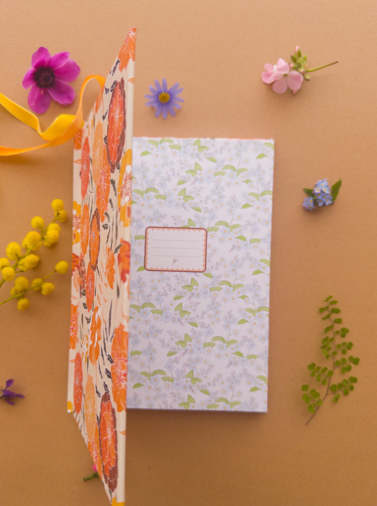 'Summer Marigold' A5 Journal