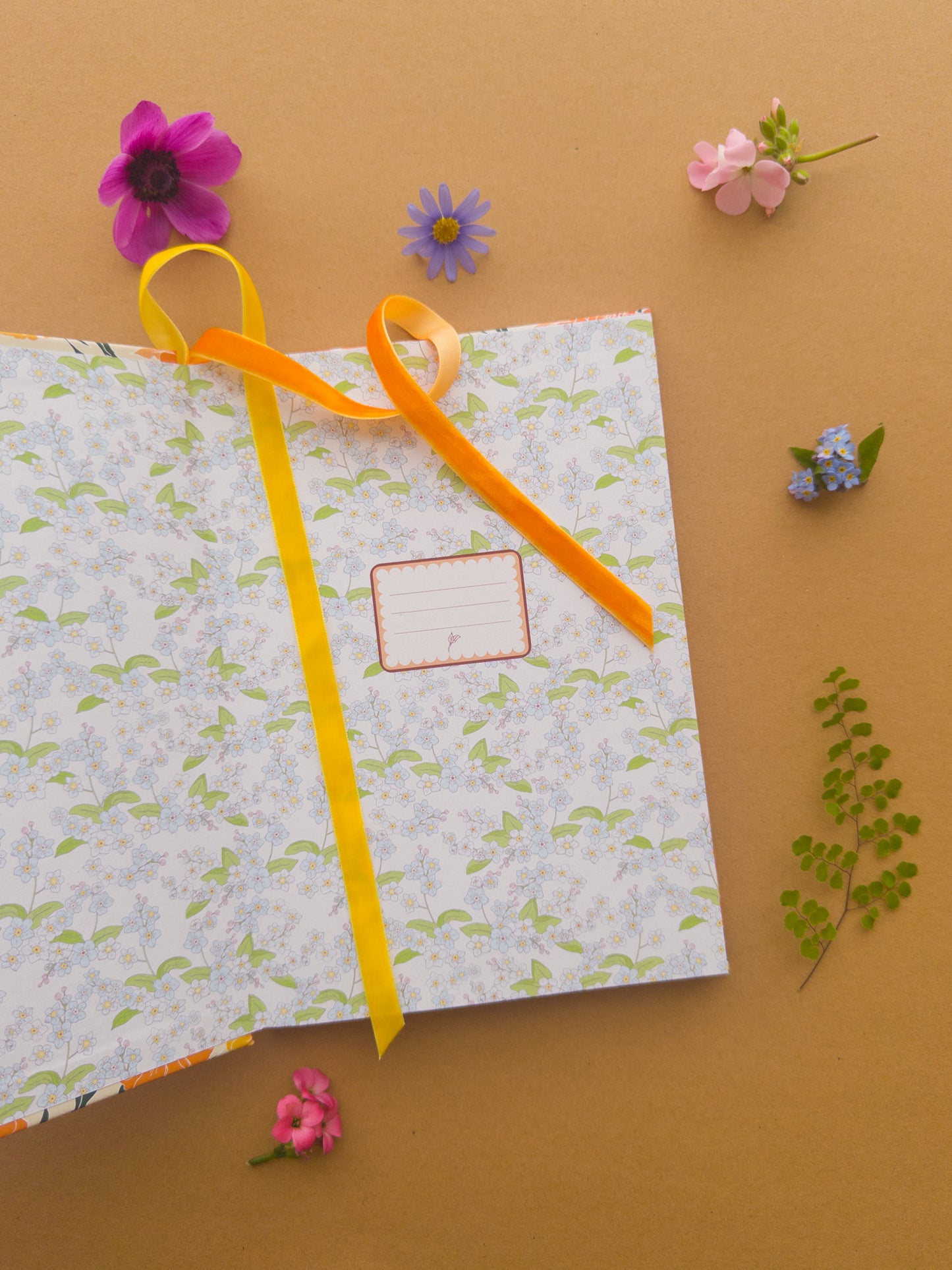 'Summer Marigold' A5 Journal