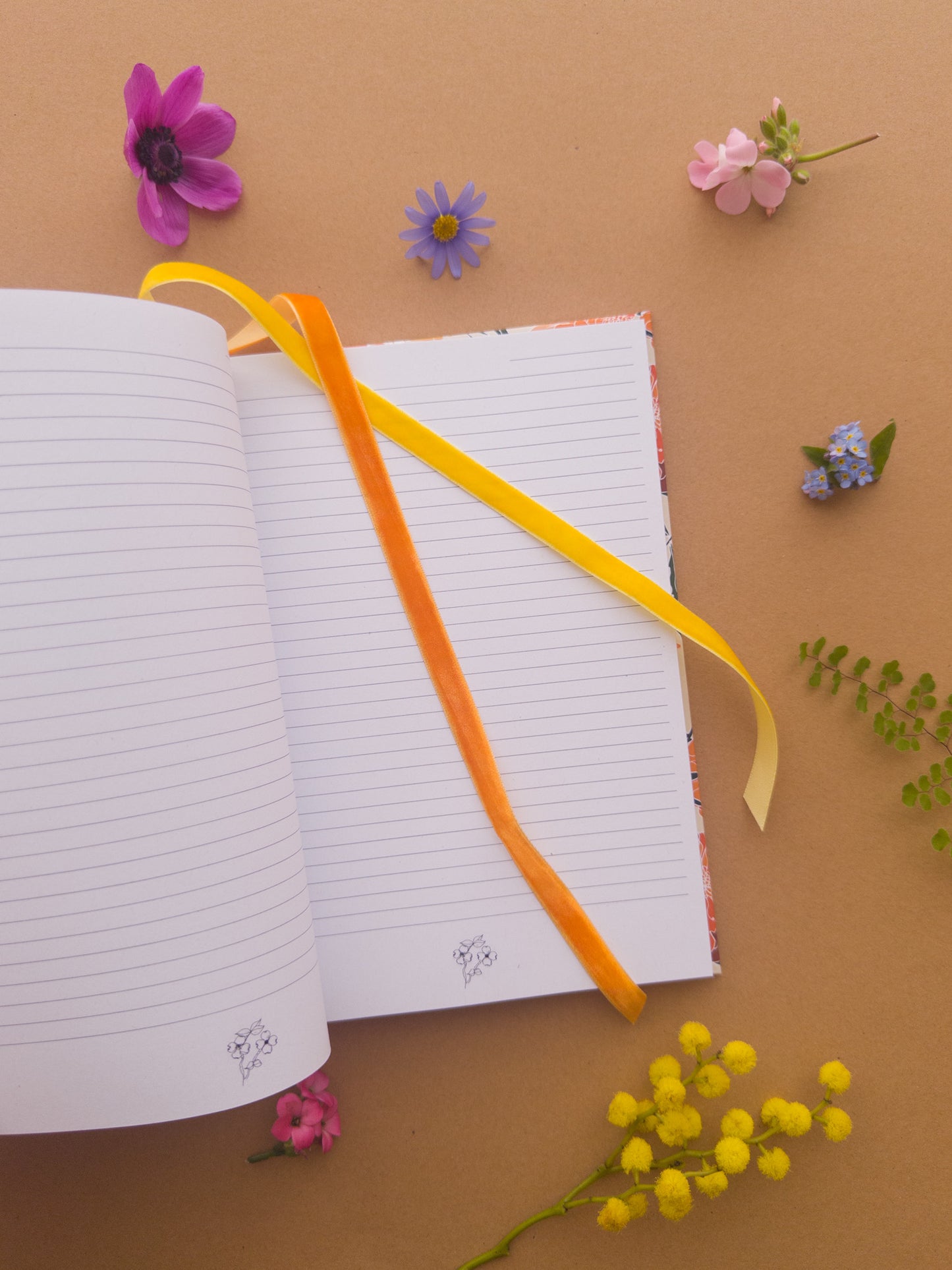 'Summer Marigold' A5 Journal