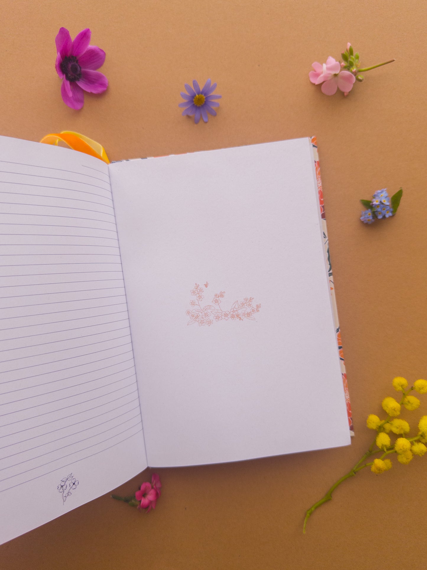 'Summer Marigold' A5 Journal