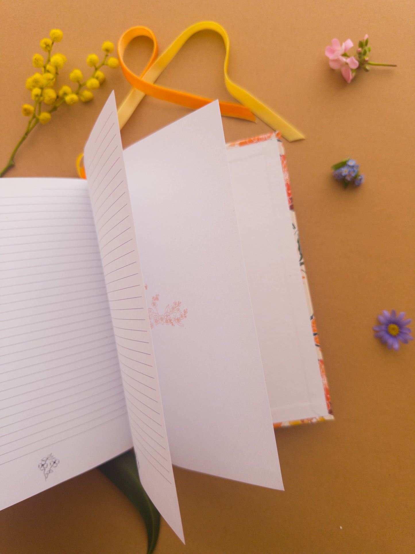 'Summer Marigold' A5 Journal