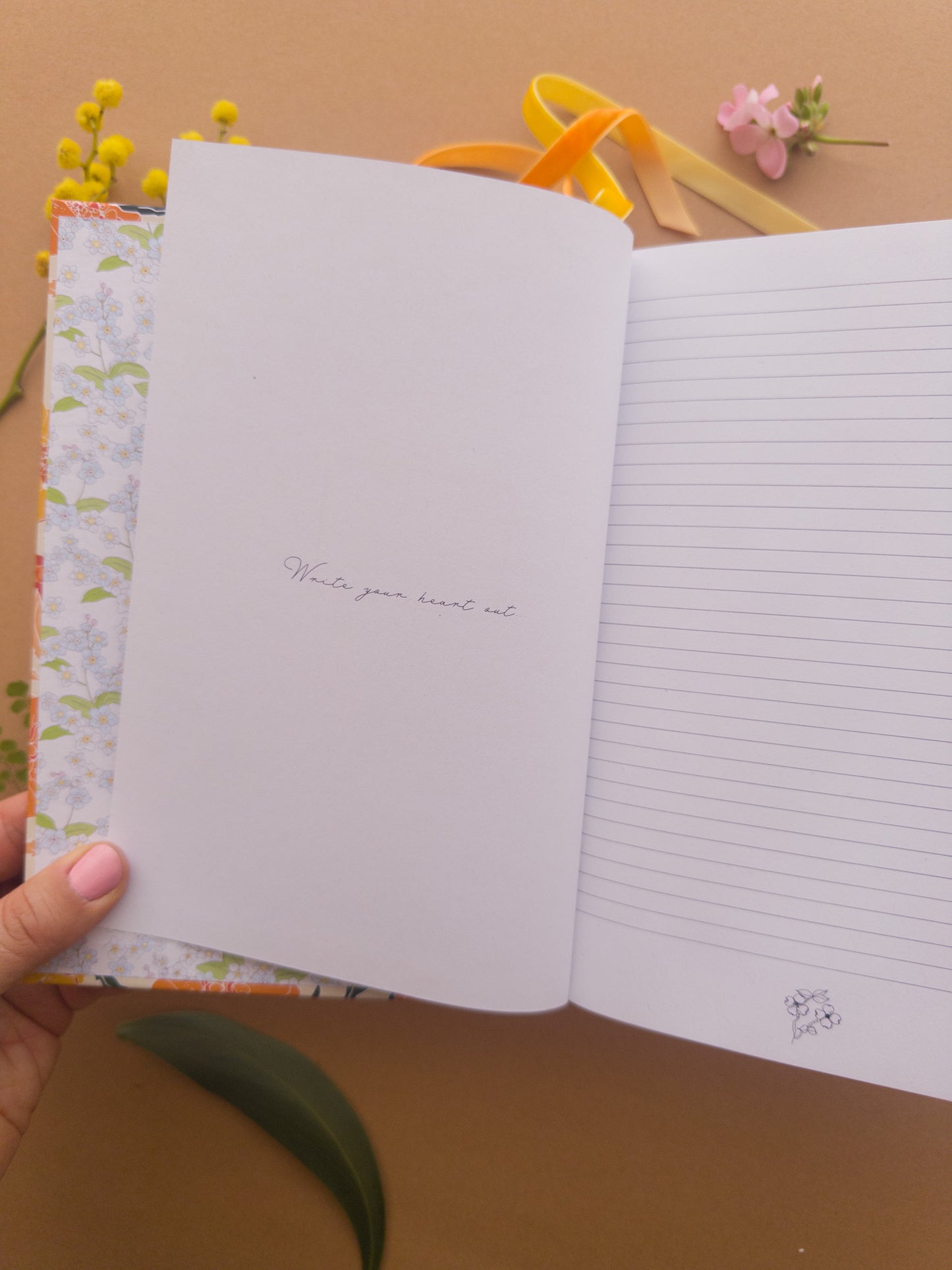 'Summer Marigold' A5 Journal