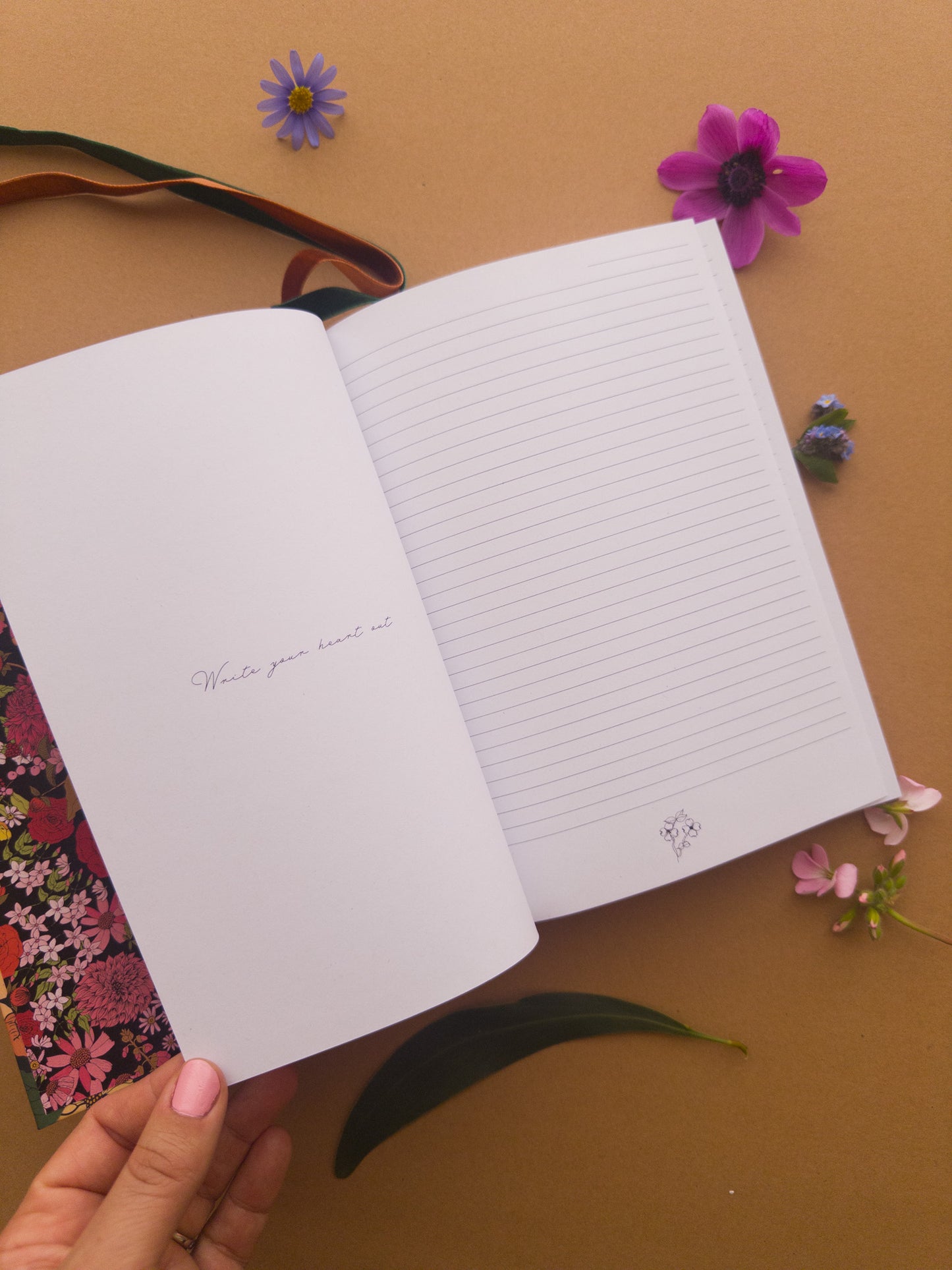 'Winter Manolia' A5 Journal