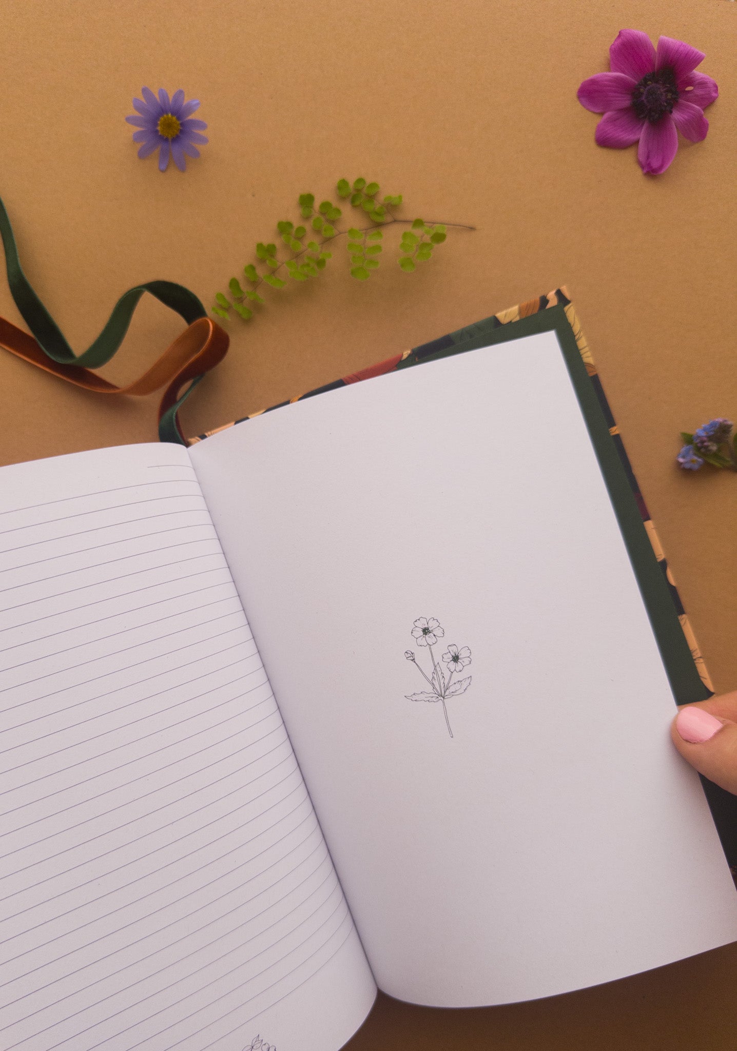 'Winter Manolia' A5 Journal
