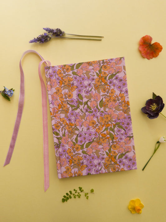 'Autumn Primrose' A5 Journal