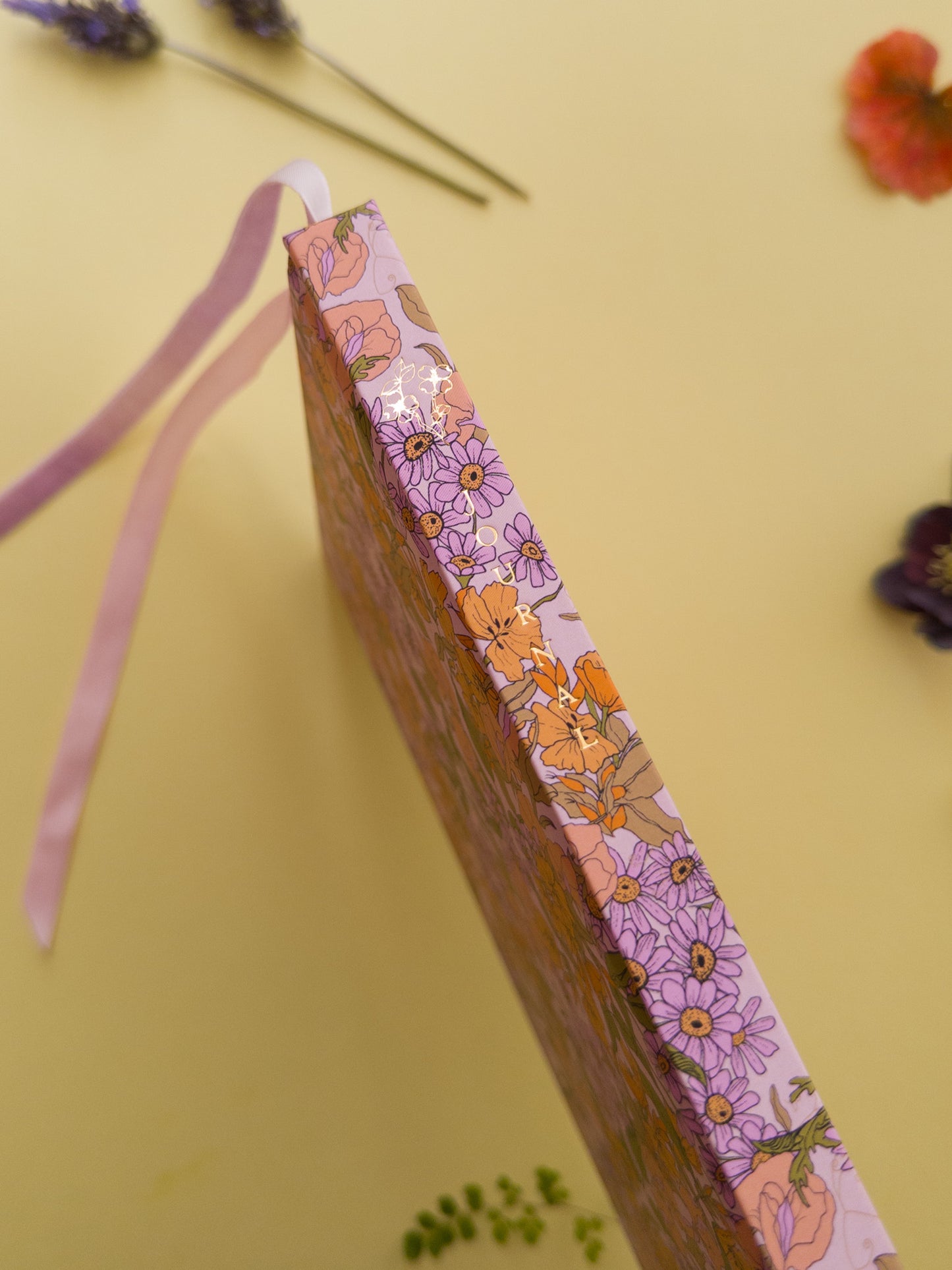 'Autumn Primrose' A5 Journal