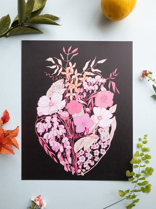 Dark Heart Print