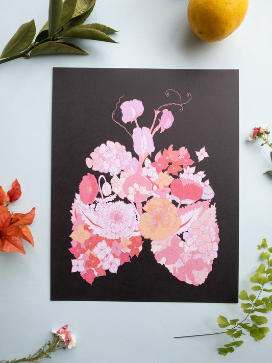 Dark Lungs Print