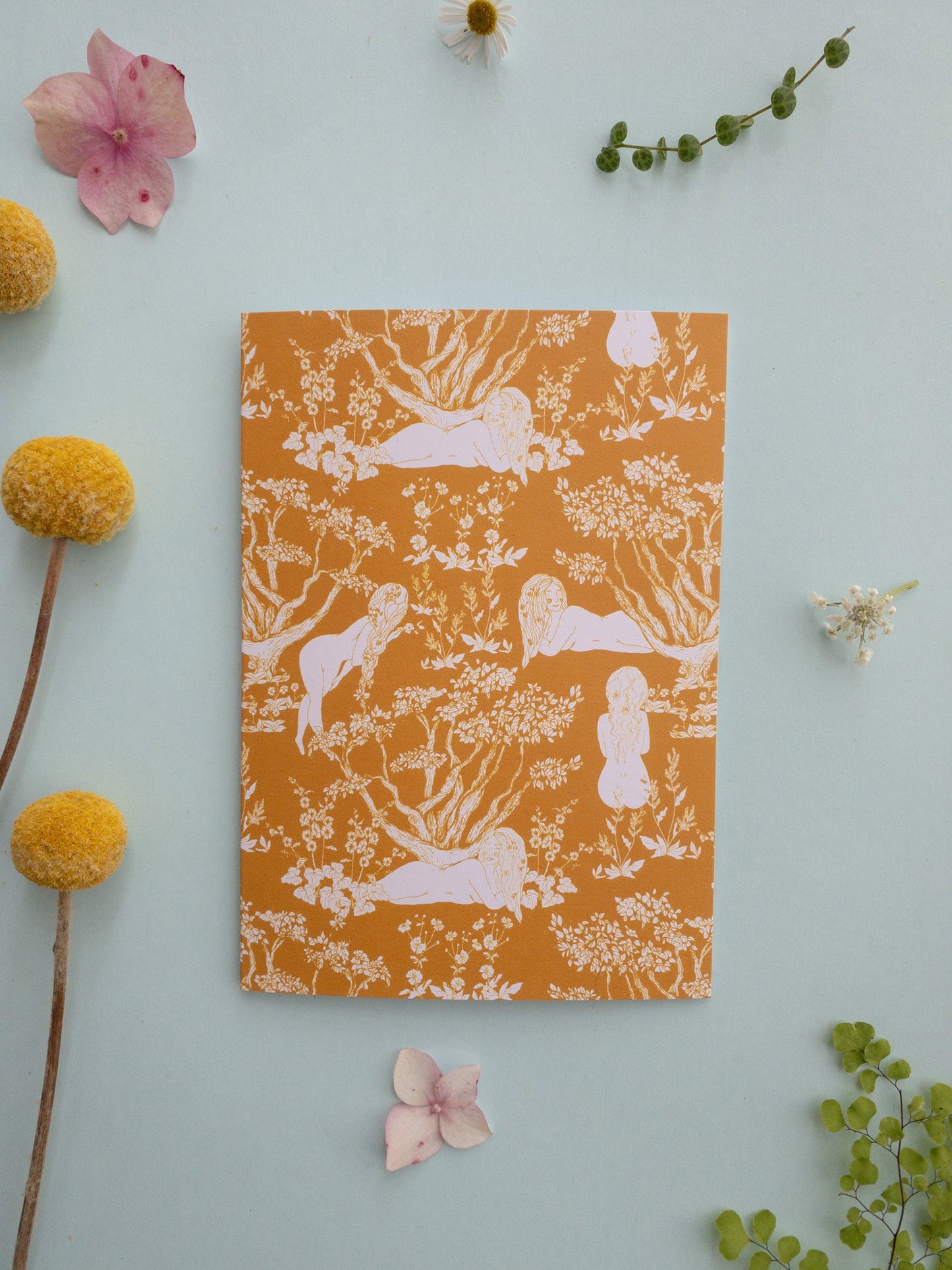 Flora Blank Card