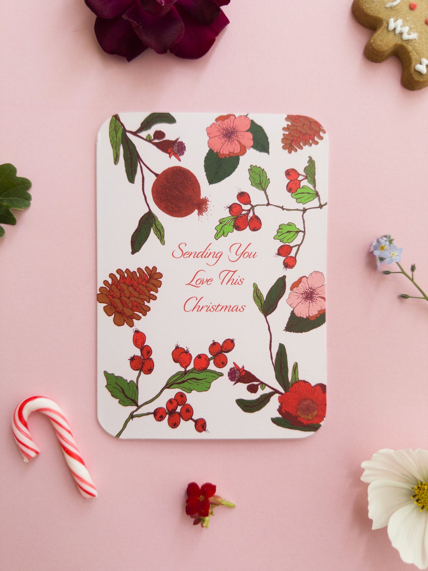 "Sending You Love This Christmas" Card