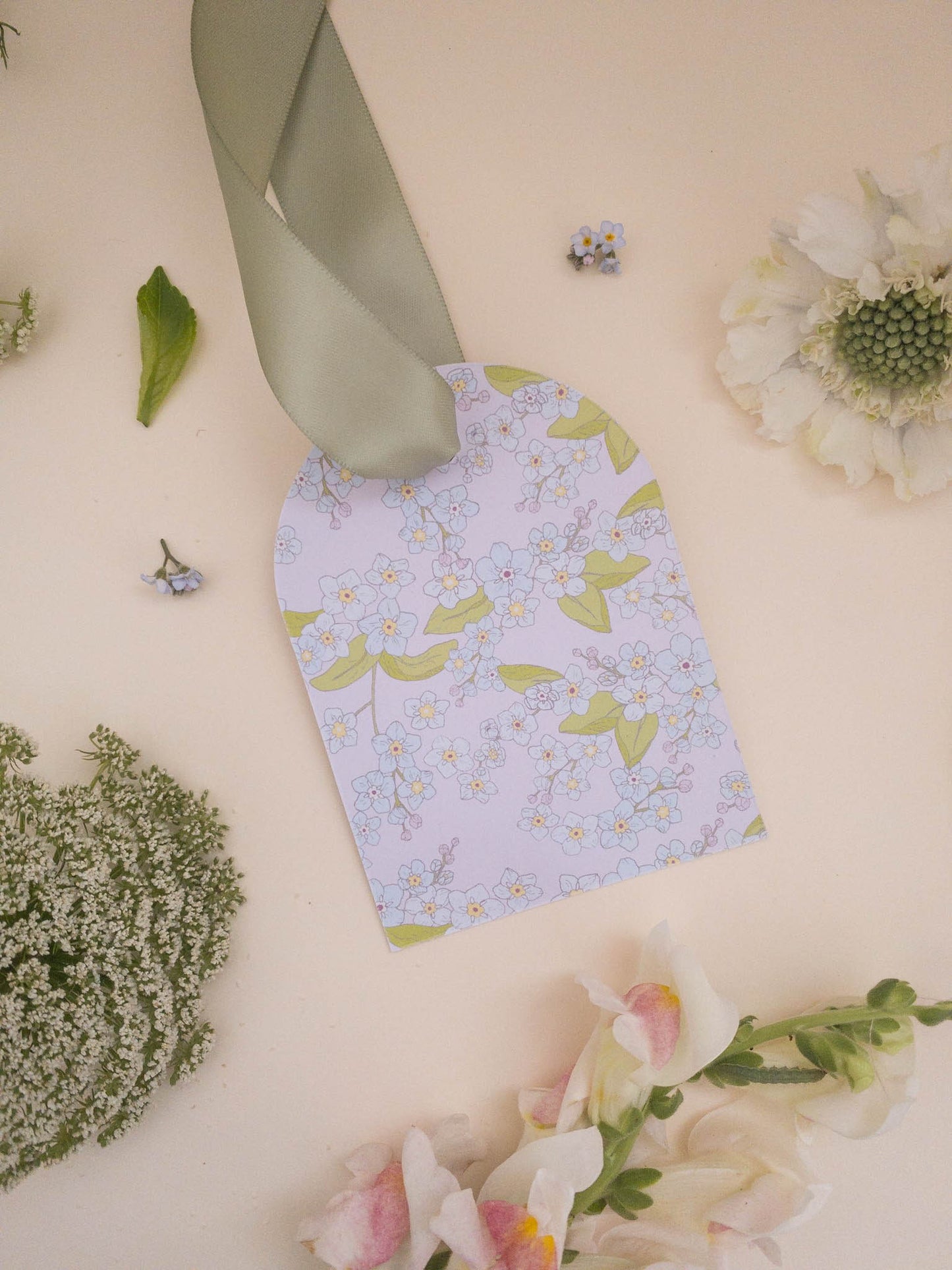 Forget Me Not Gift Tags