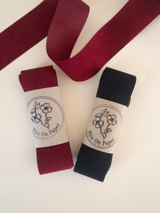 Large Velvet Feel Ribbons